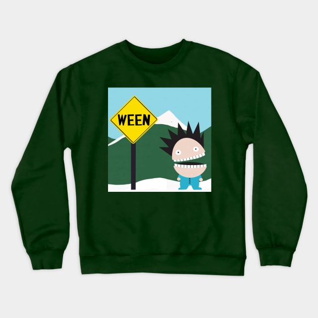 Ween Boogish In South Park Crewneck Sweatshirt by brooklynmpls